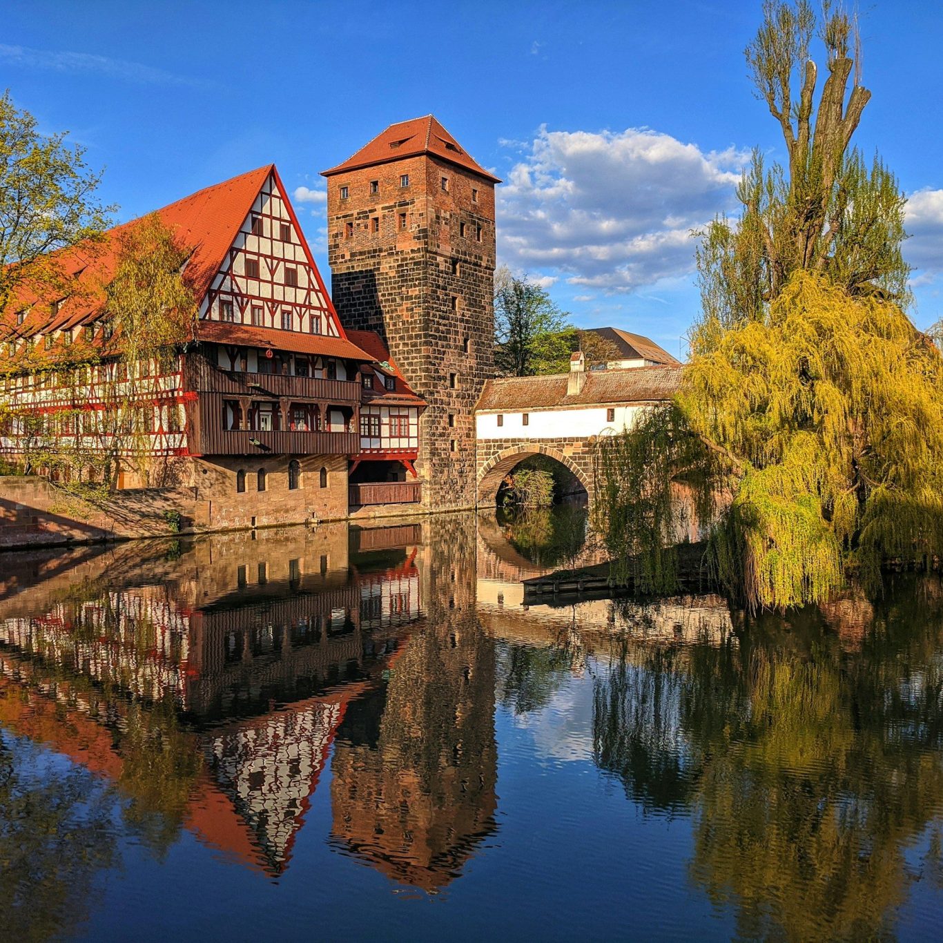 Nürnberger Altstadt an der Pegnitz – Grundstücksservice für Nürnberg und Umgebung
